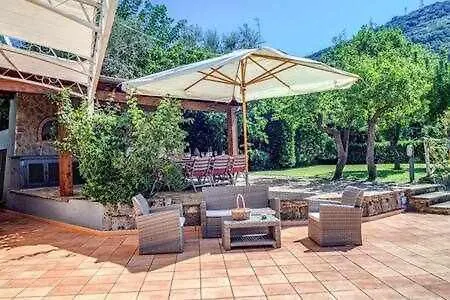 Villa Campanella Gardens Pool Superview Termini